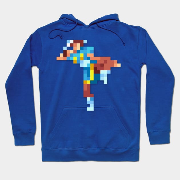 Chun Li low-res pixelart Hoodie by JinnPixel